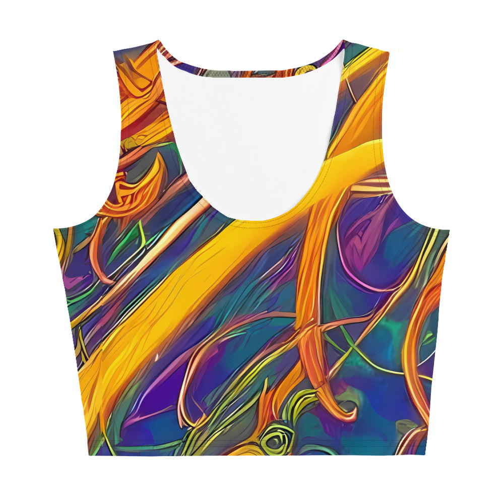 Crop Top - Luminous Whirl