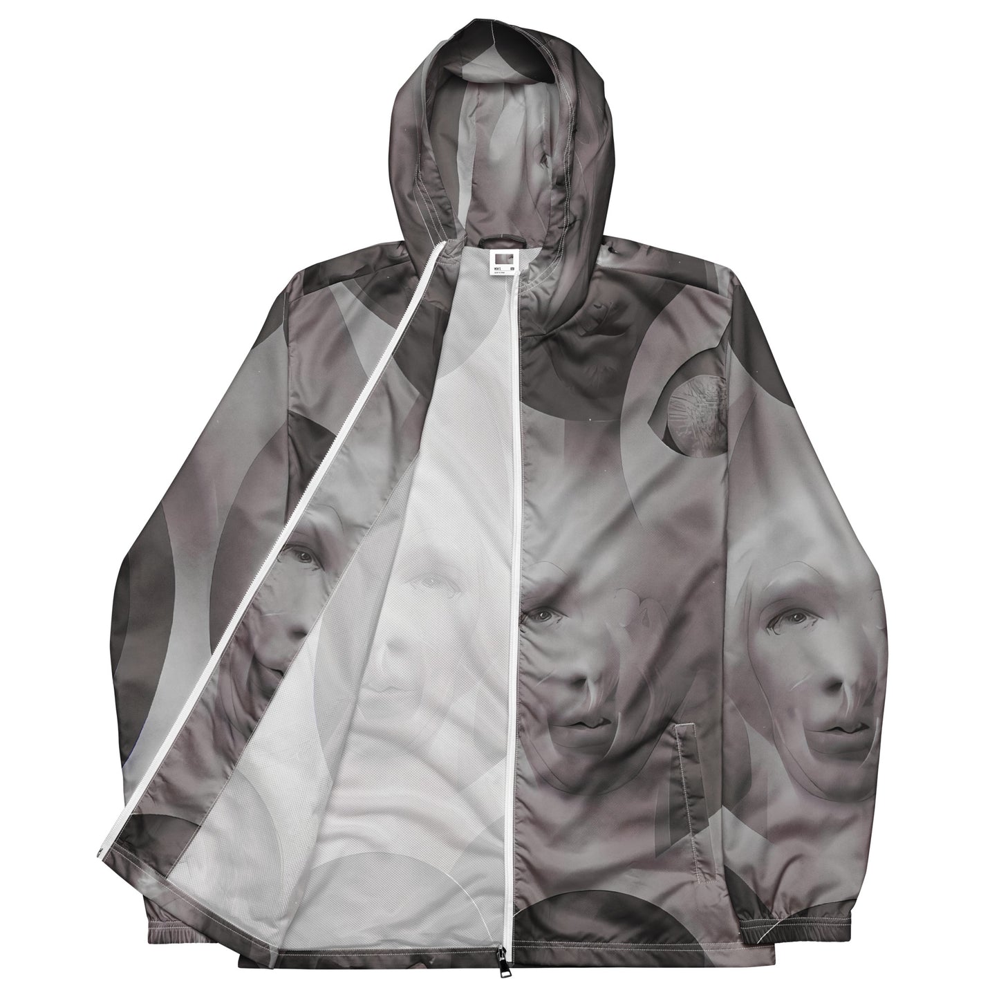 Men's Windbreaker - Phantom Facescape