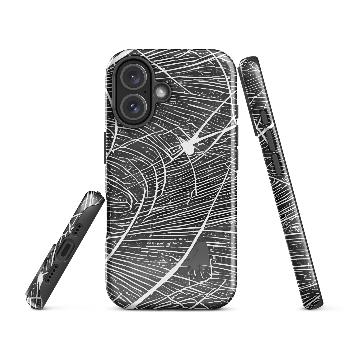 Tough Case for iPhone® - Silver Echo
