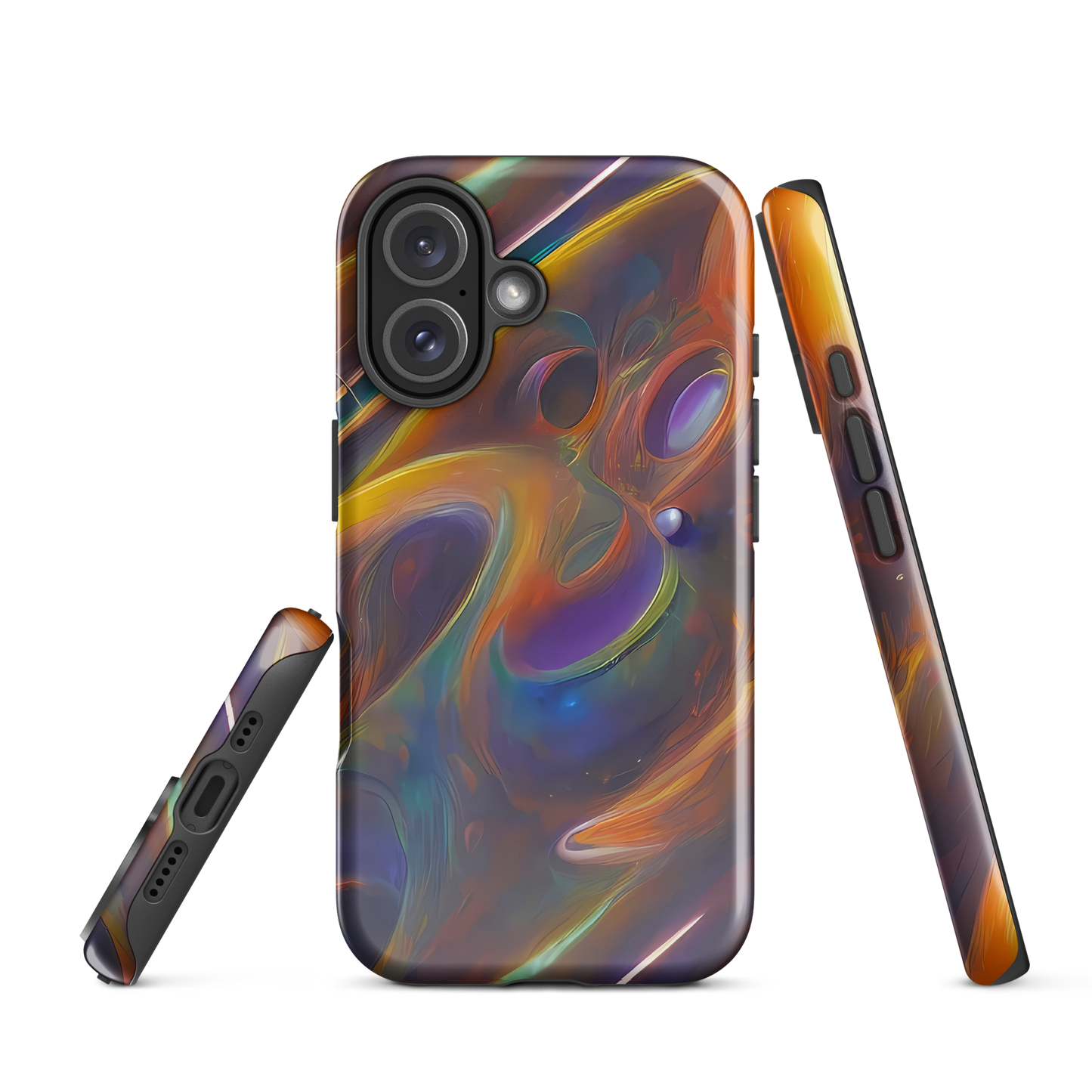 Tough Case for iPhone® - Pre-Raphaelite Ripple