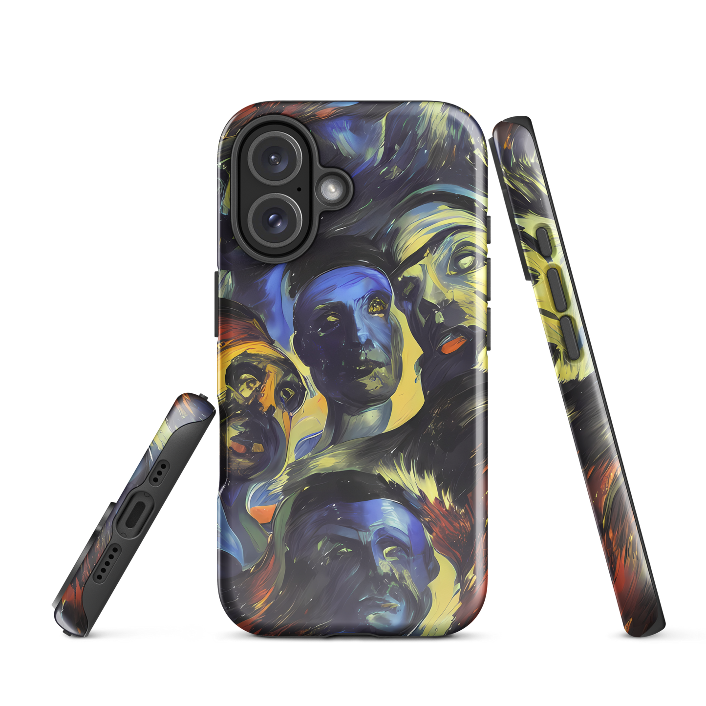 Tough Case for iPhone® - Cosmic Visages
