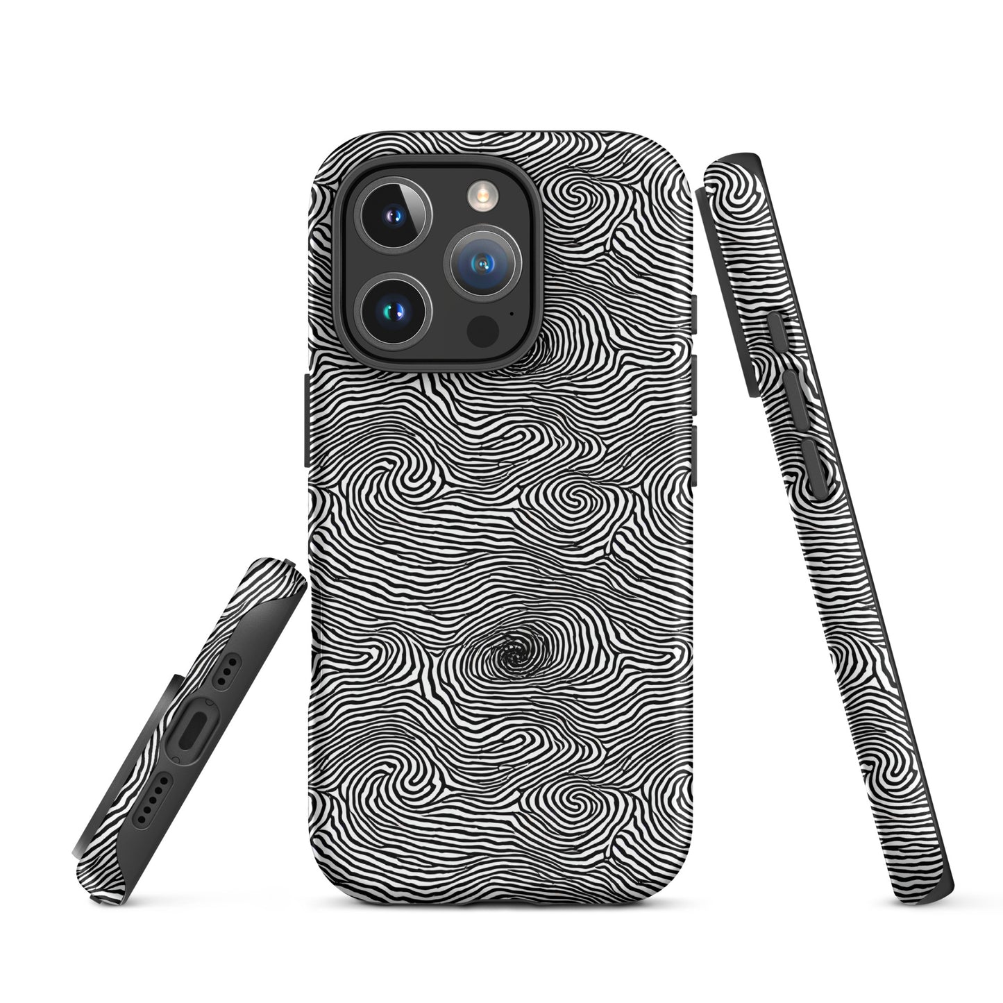 Tough Case for iPhone® - Black And White Rhapsody