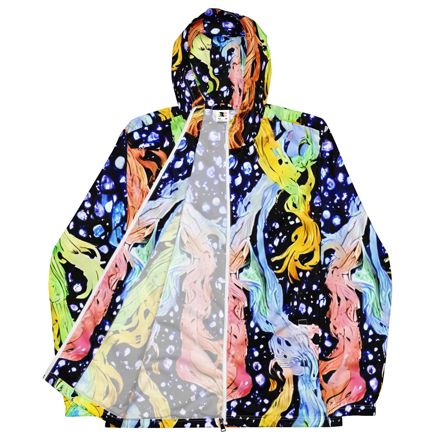Men's Windbreaker - Celestial Serenade
