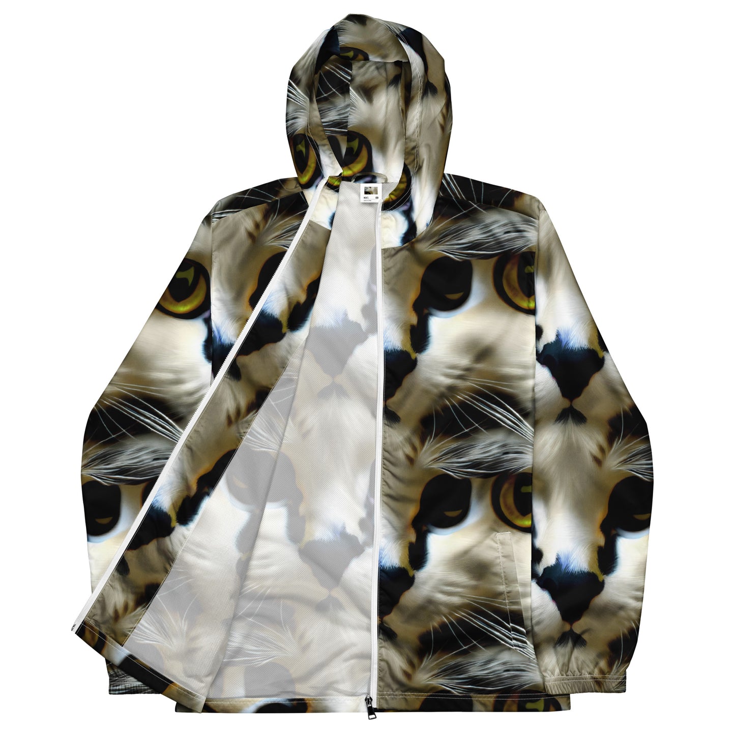 Men's Windbreaker - Feline Fancy