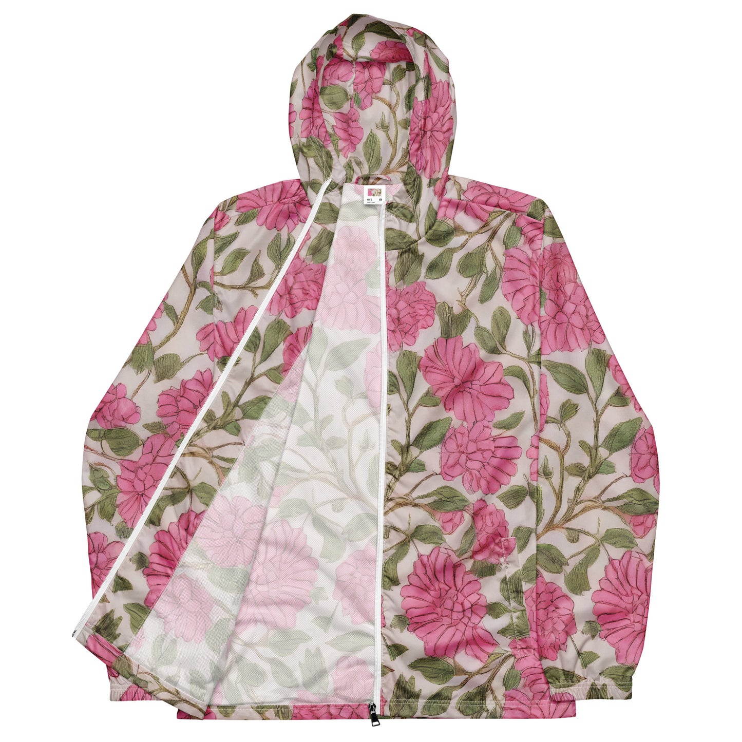 Men's Windbreaker - Blossom Symphony