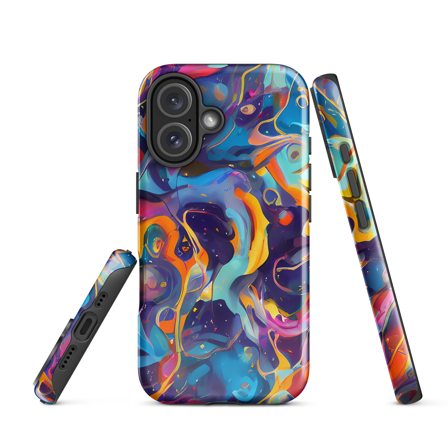 Tough Case for iPhone® - Whimsical Fusion