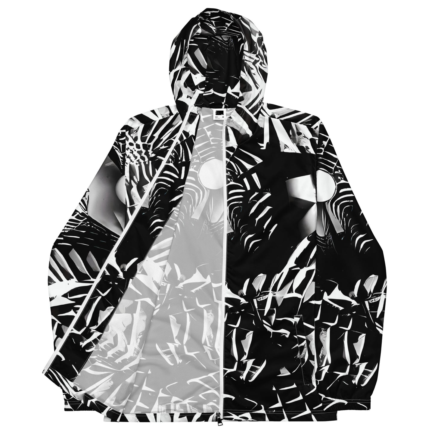 Men's Windbreaker - Illusion Vortex