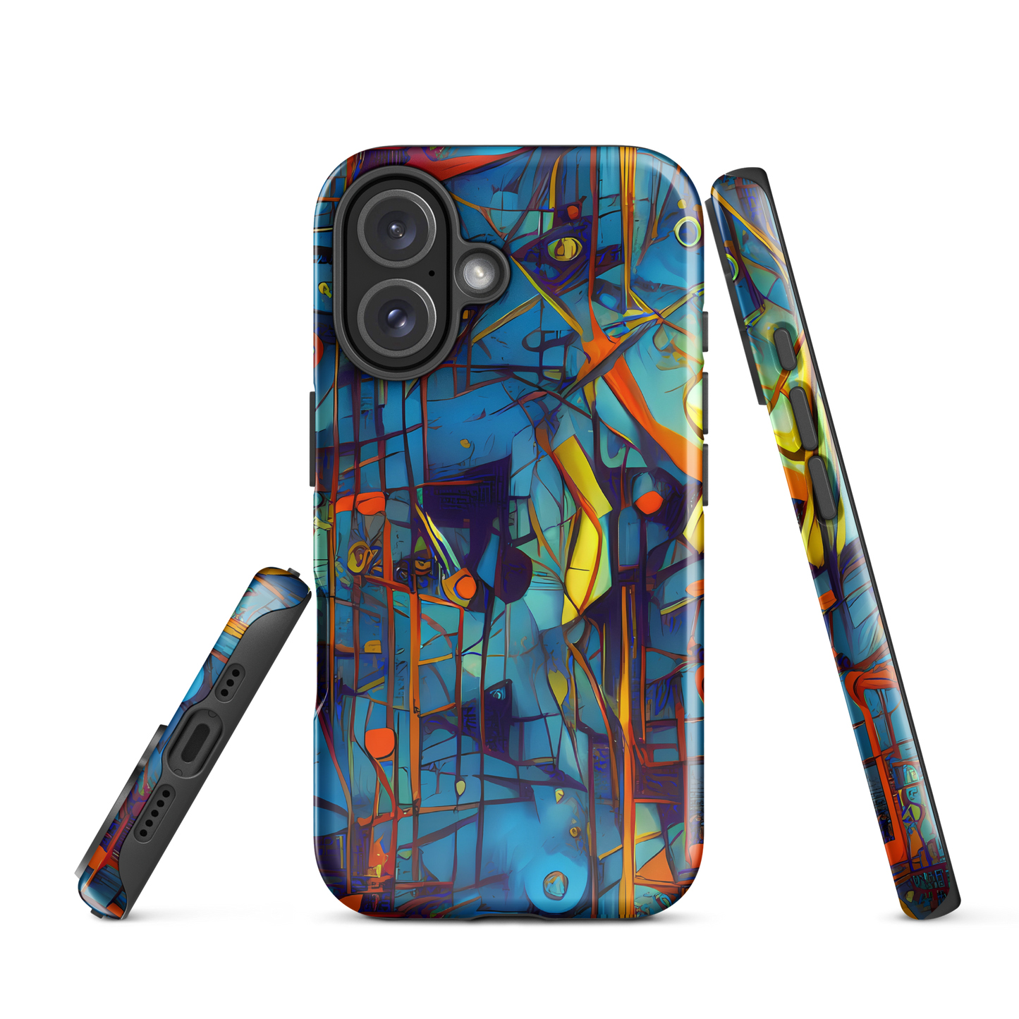 Tough Case for iPhone® - Abstract Eddy