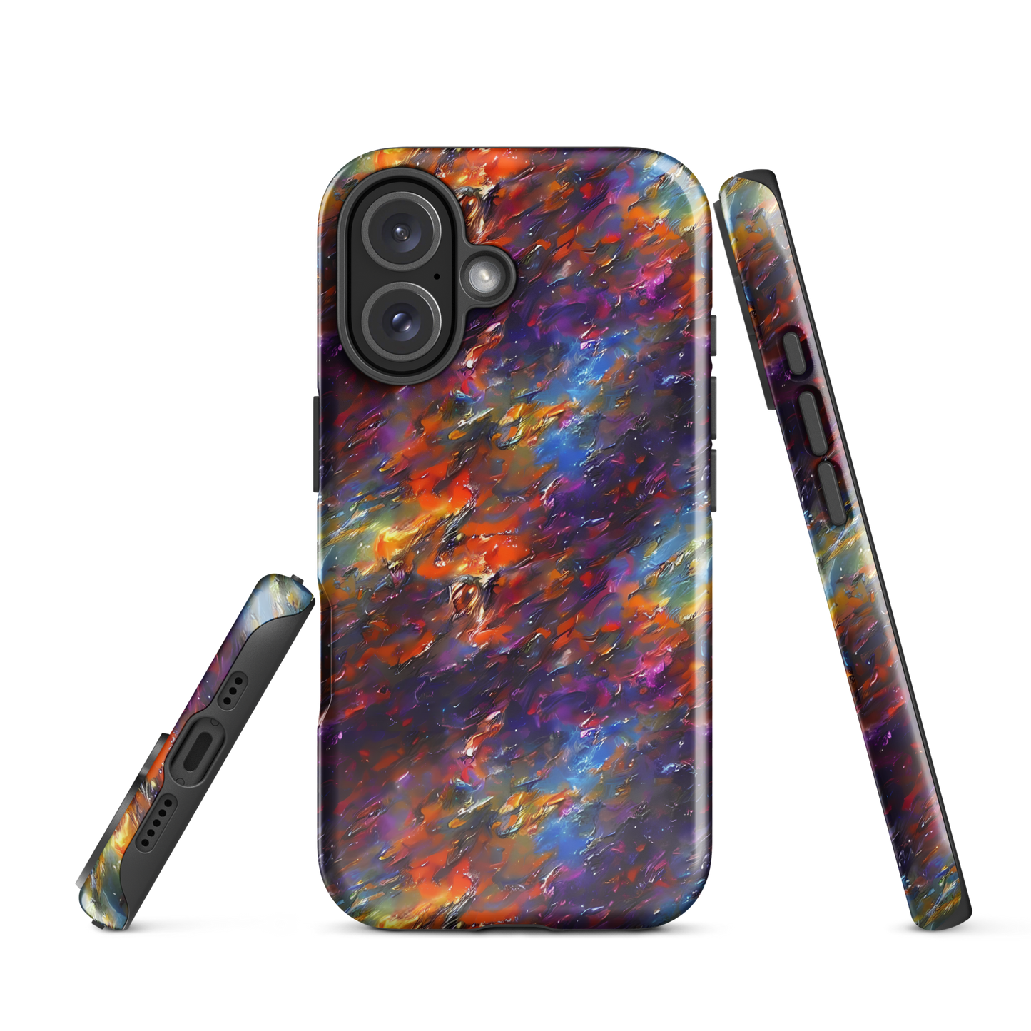 Tough Case for iPhone® - Auroral Ripples