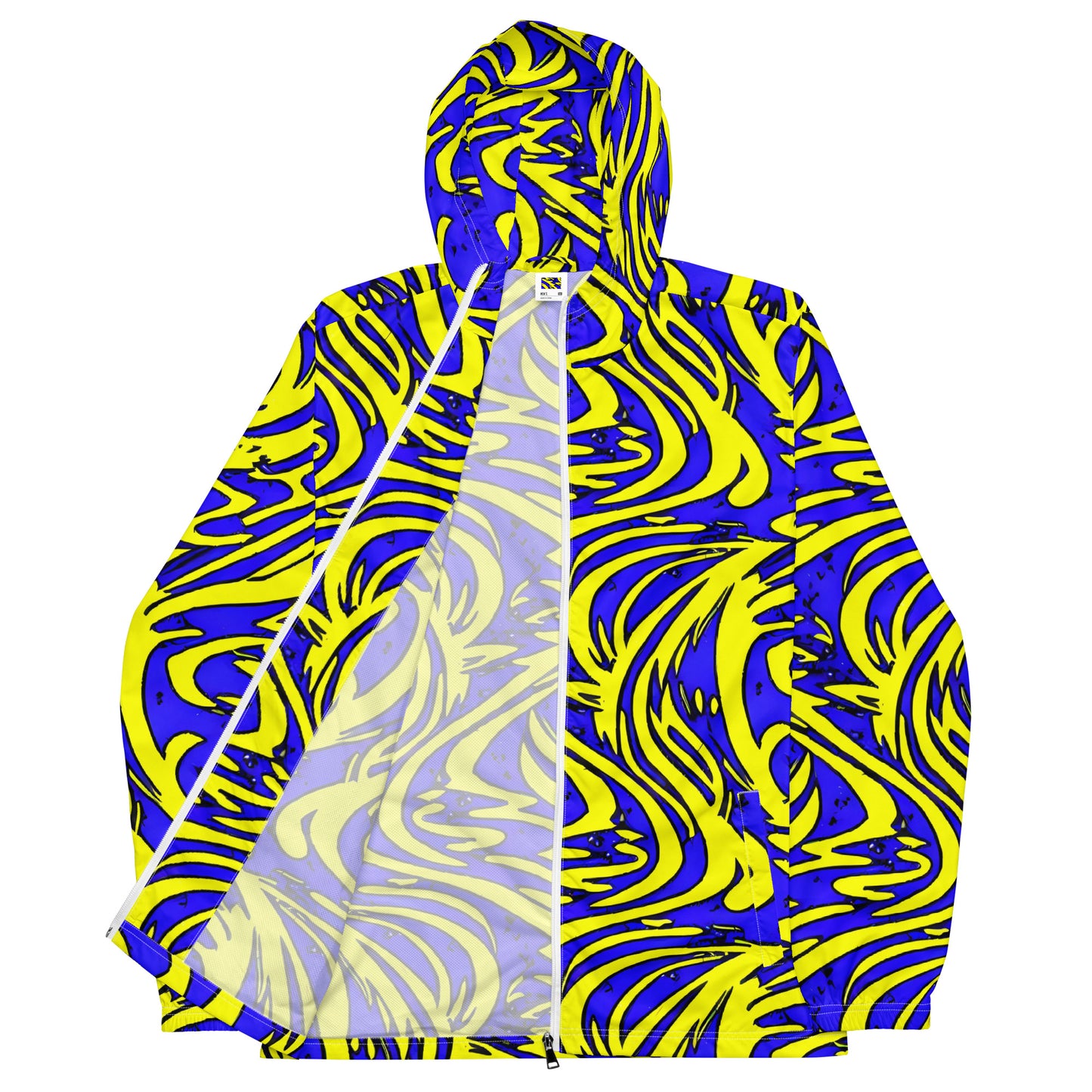 Men's Windbreaker - Fleeting Firefly