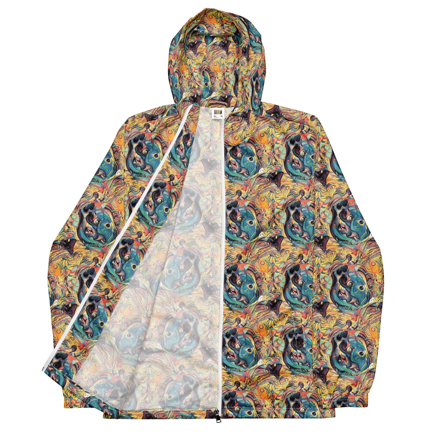 Men's Windbreaker - Harmonic Dream