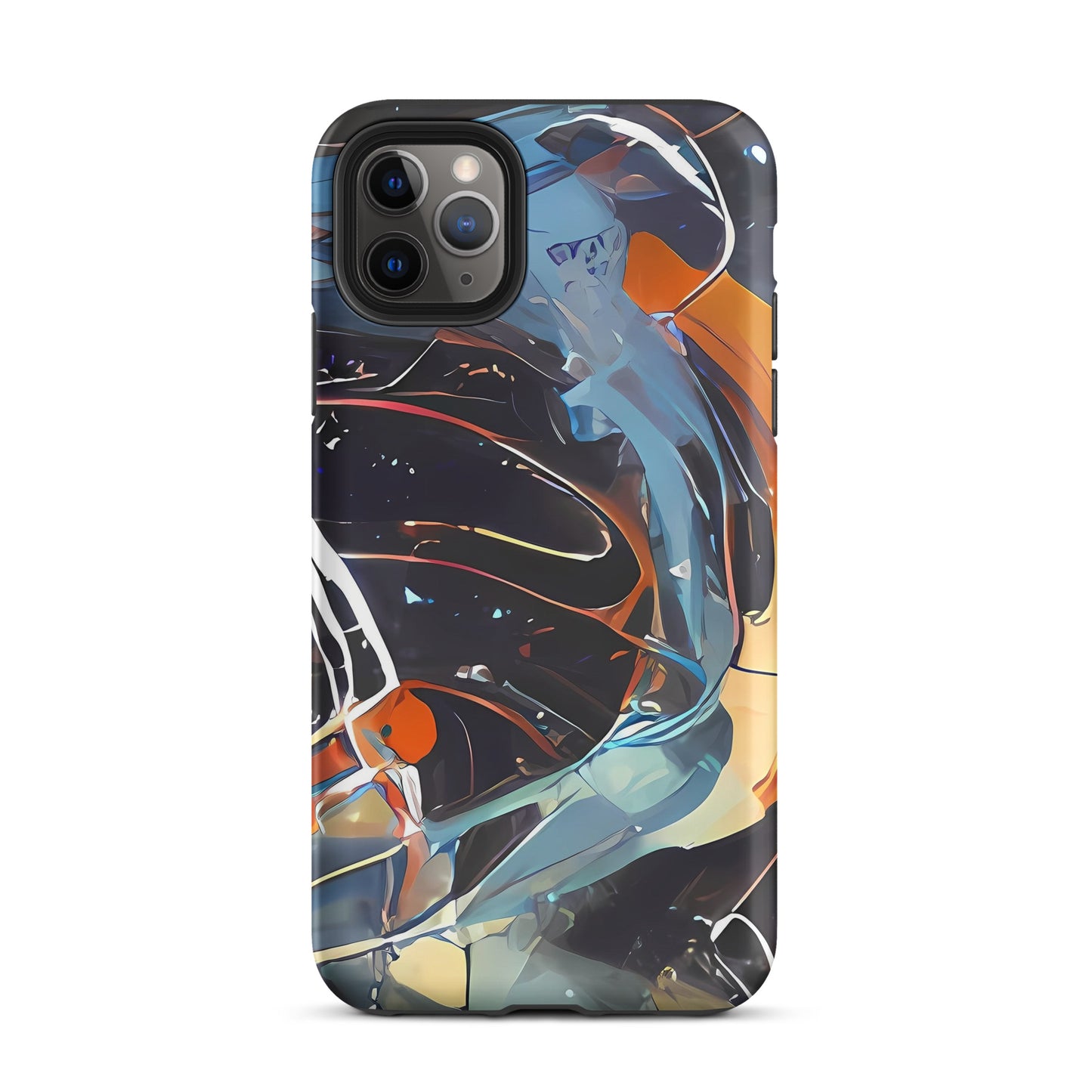 Tough Case for iPhone® - Neo-Splash Labyrinth