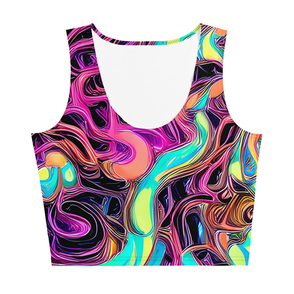 Crop Top - Neon Drizzle