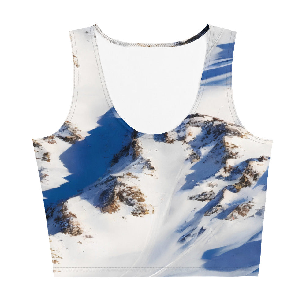 Crop Top - Snowlit Peaks