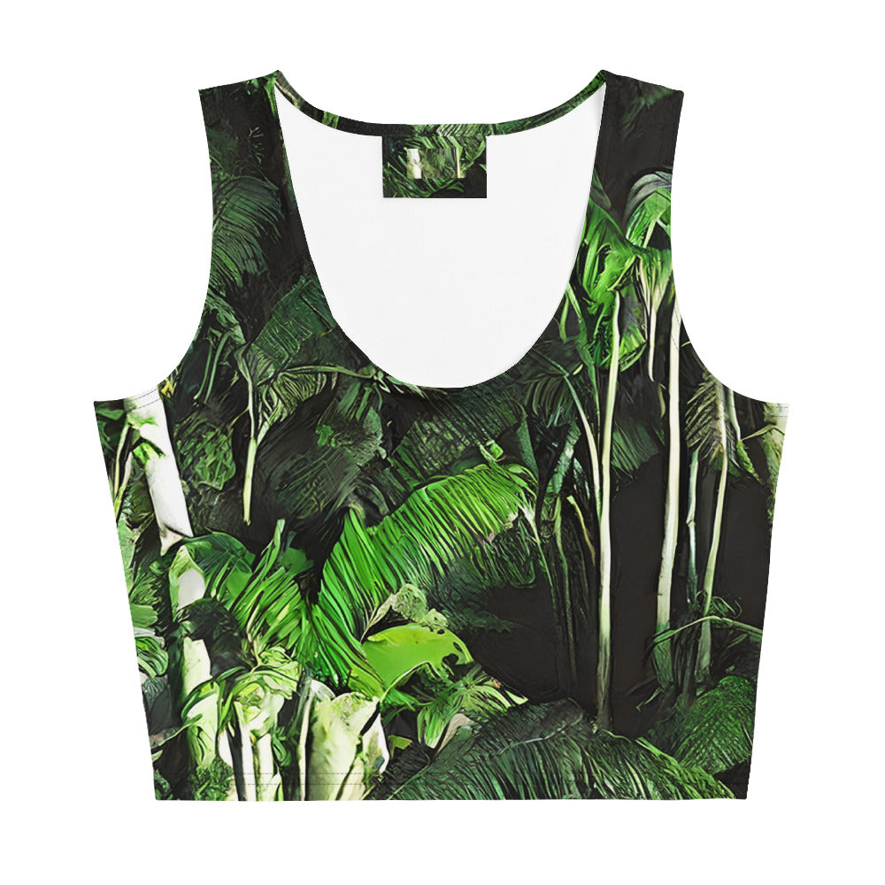 Crop Top - Emerald Canopy