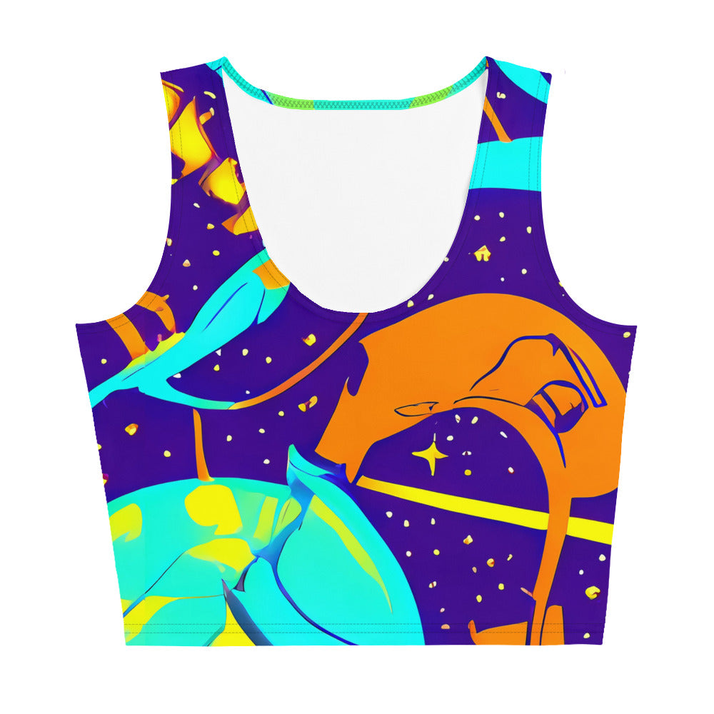Crop Top - Stellar Swirl