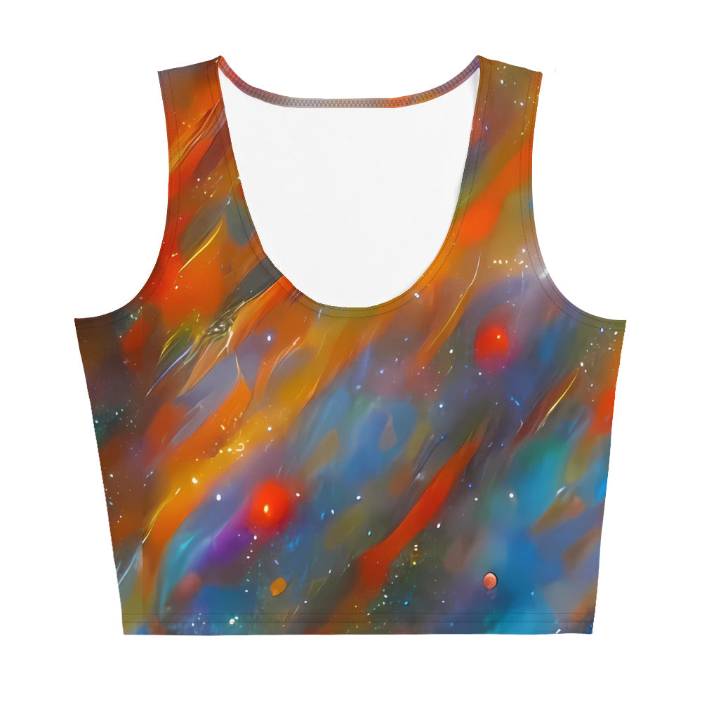 Crop Top - Painterly Void