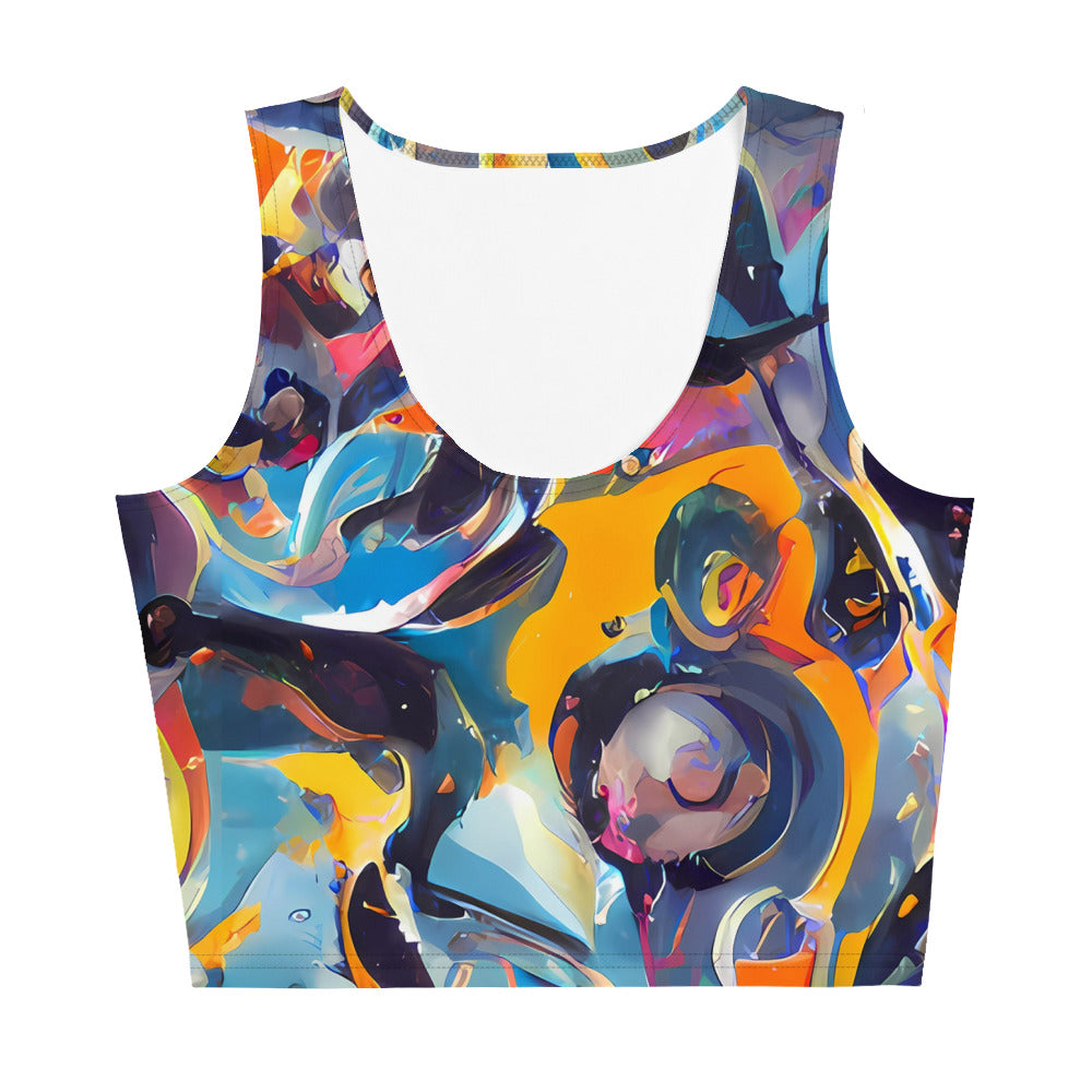 Crop Top - Vivid Whirl