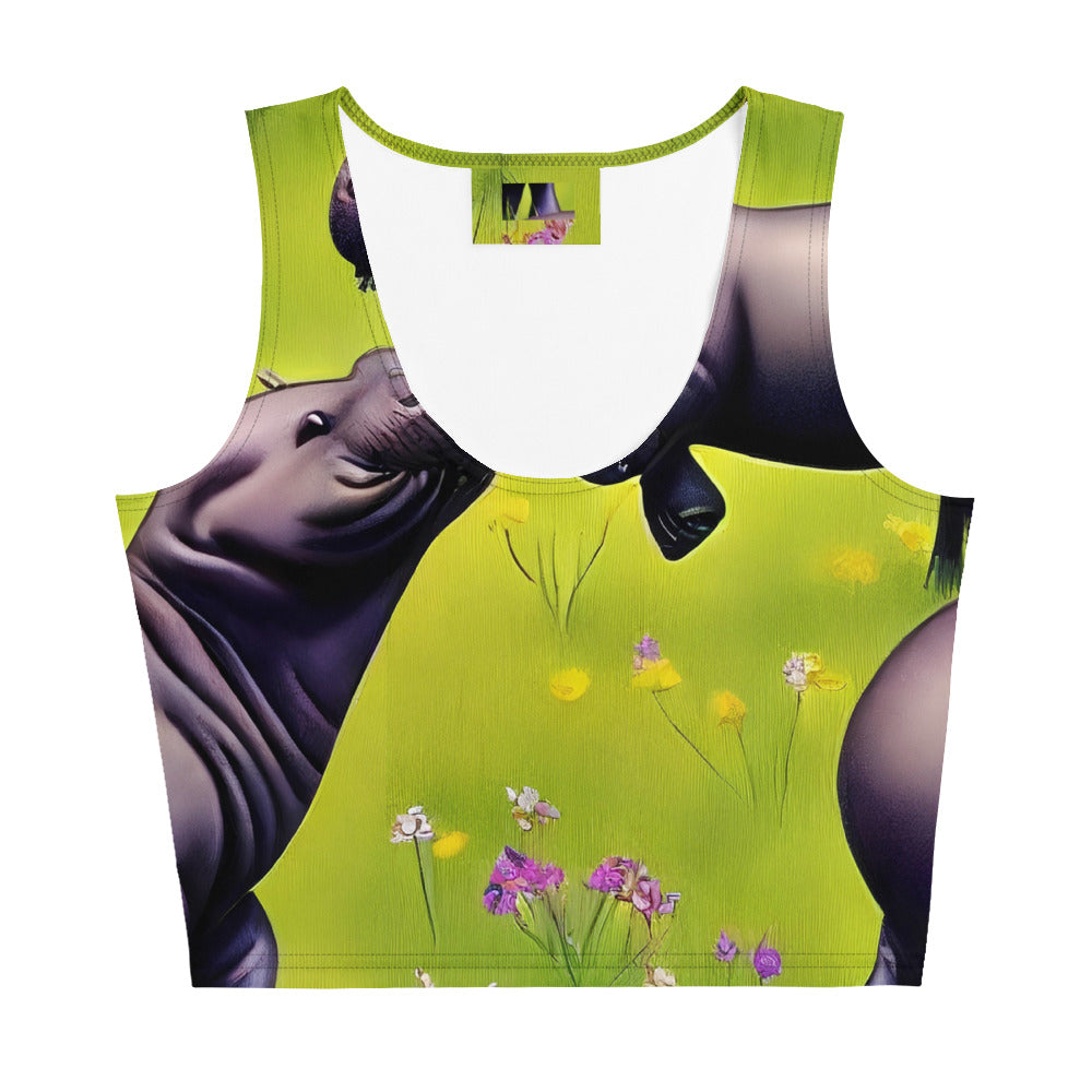 Crop Top - Verdant Safari