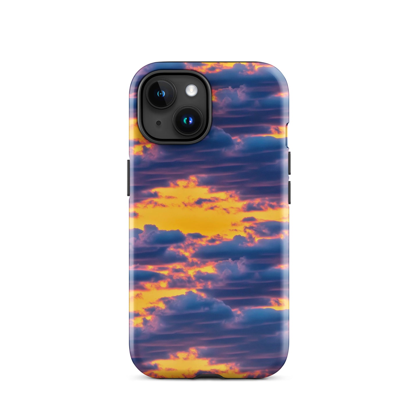 Tough Case for iPhone® - Aubergine Clouds