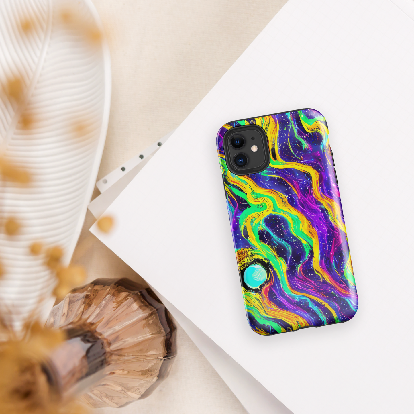Tough Case for iPhone® - Jackson Swirl