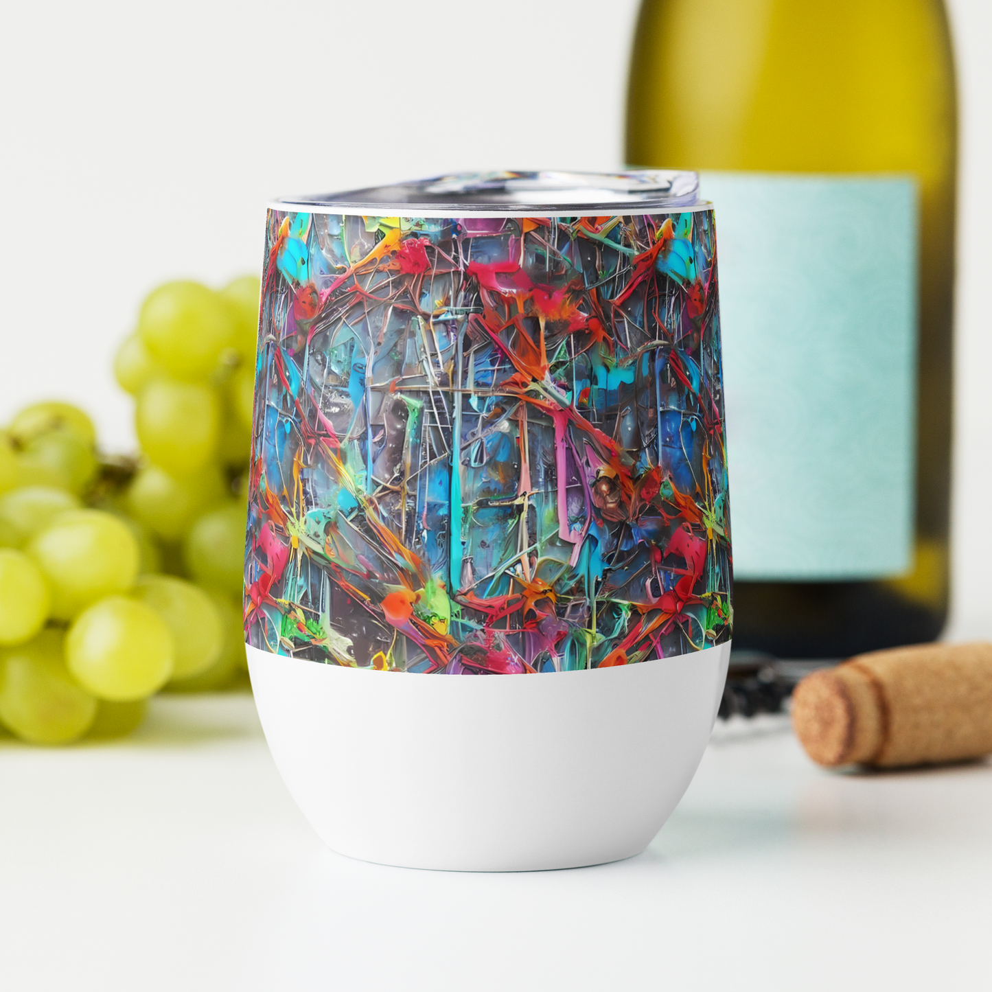 Wine Tumbler - Junkyard Jewel