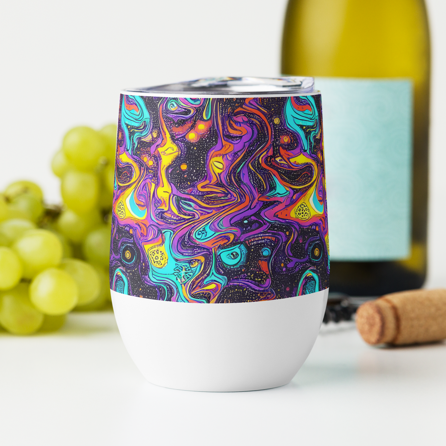 Wine Tumbler - Hutty Nebula