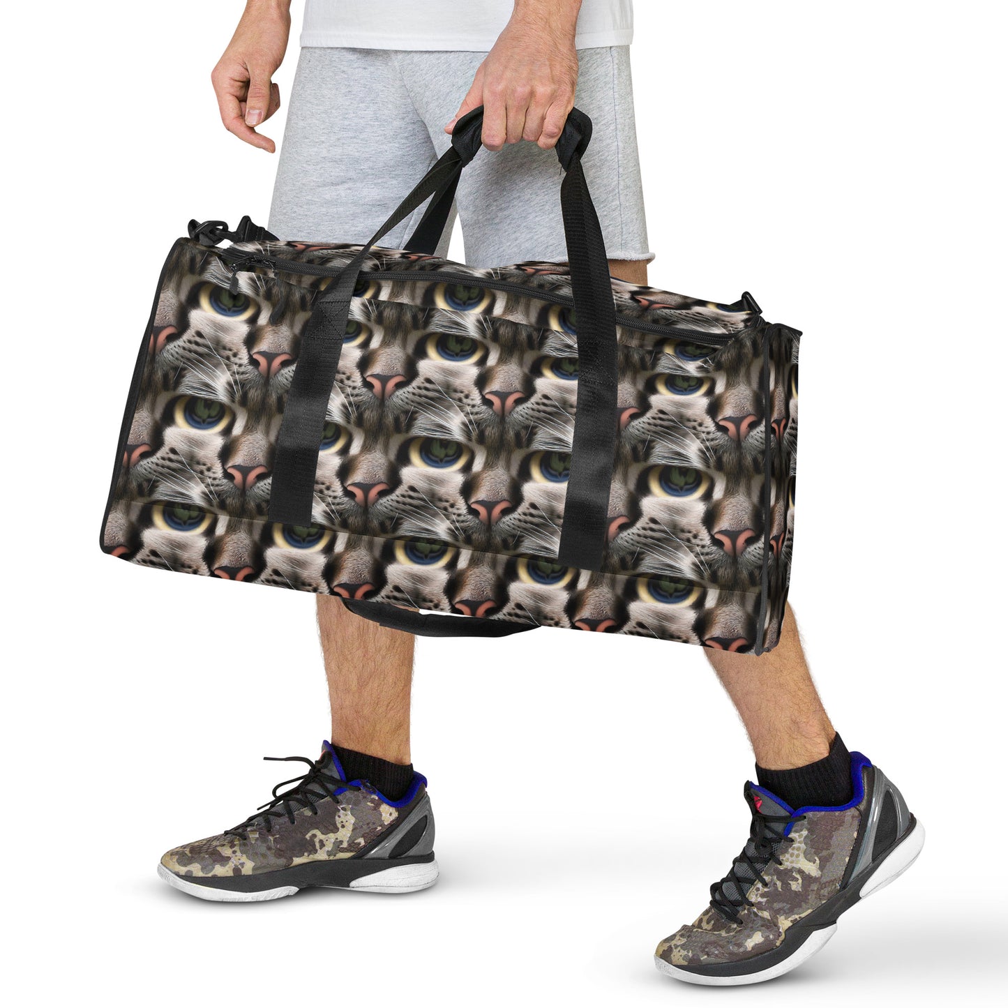 Duffle Bag - Feline Mirage