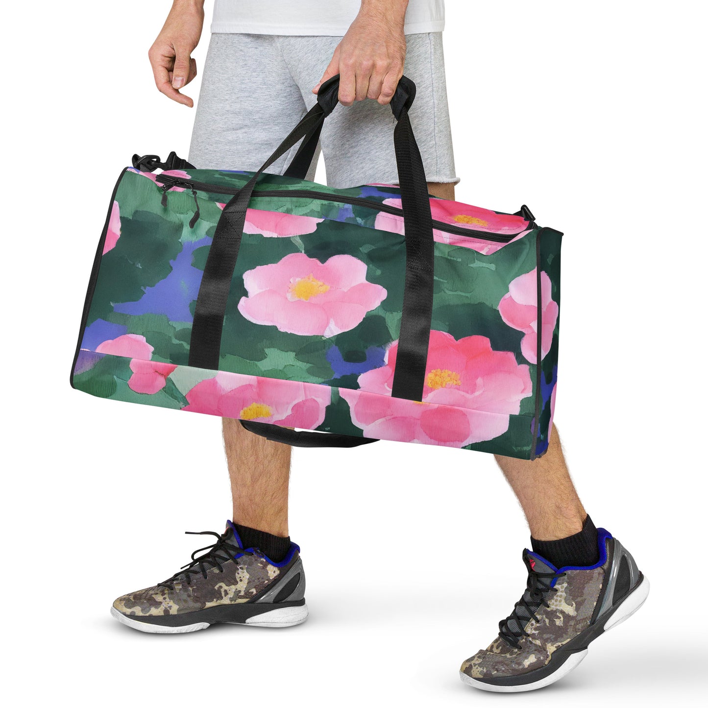 Duffle Bag - Pink Blossom Serenade