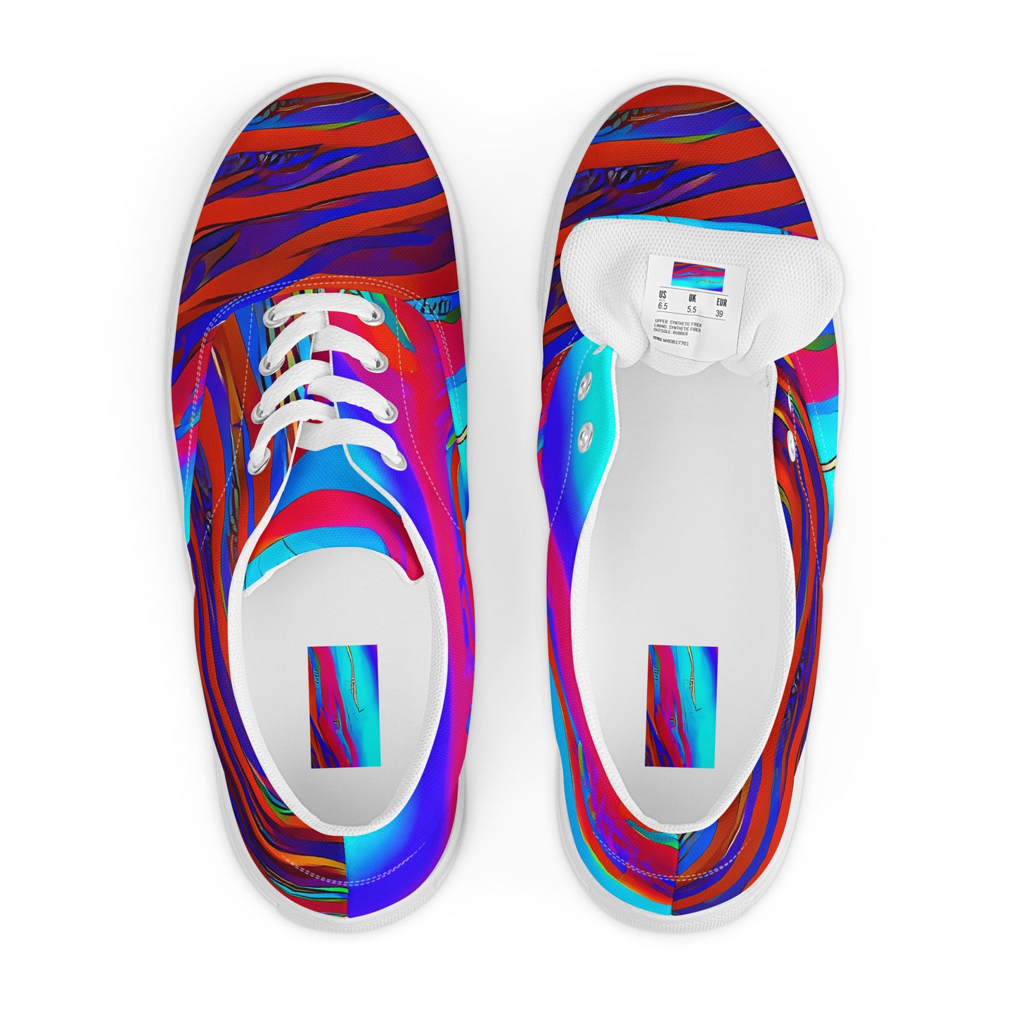 Men's Lace-Up Canvas Shoes - Kapoor Vortex