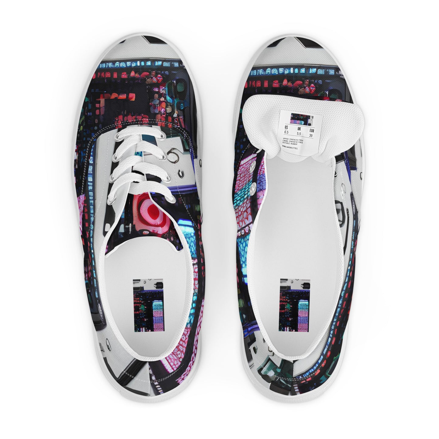 Men's Lace-Up Canvas Shoes - Wired Wonders