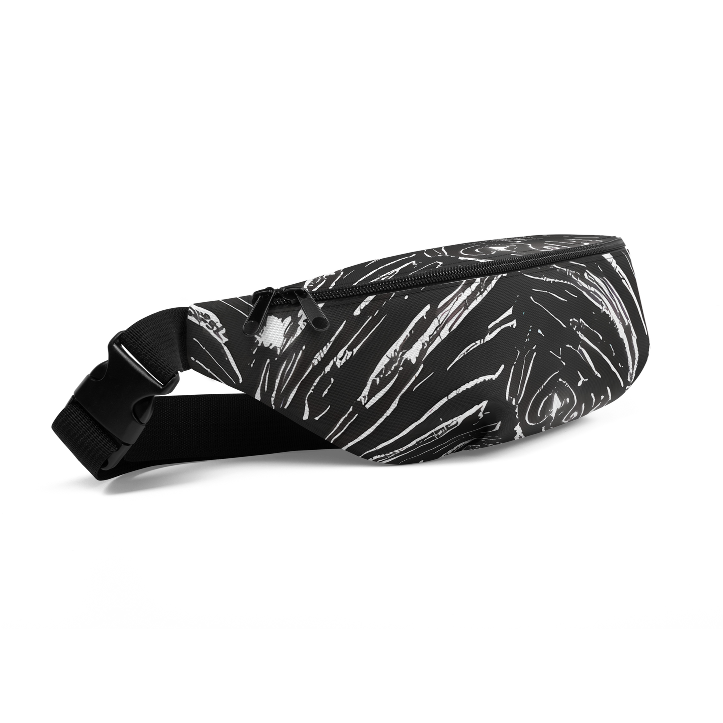 Fanny Pack - Silver Swirl