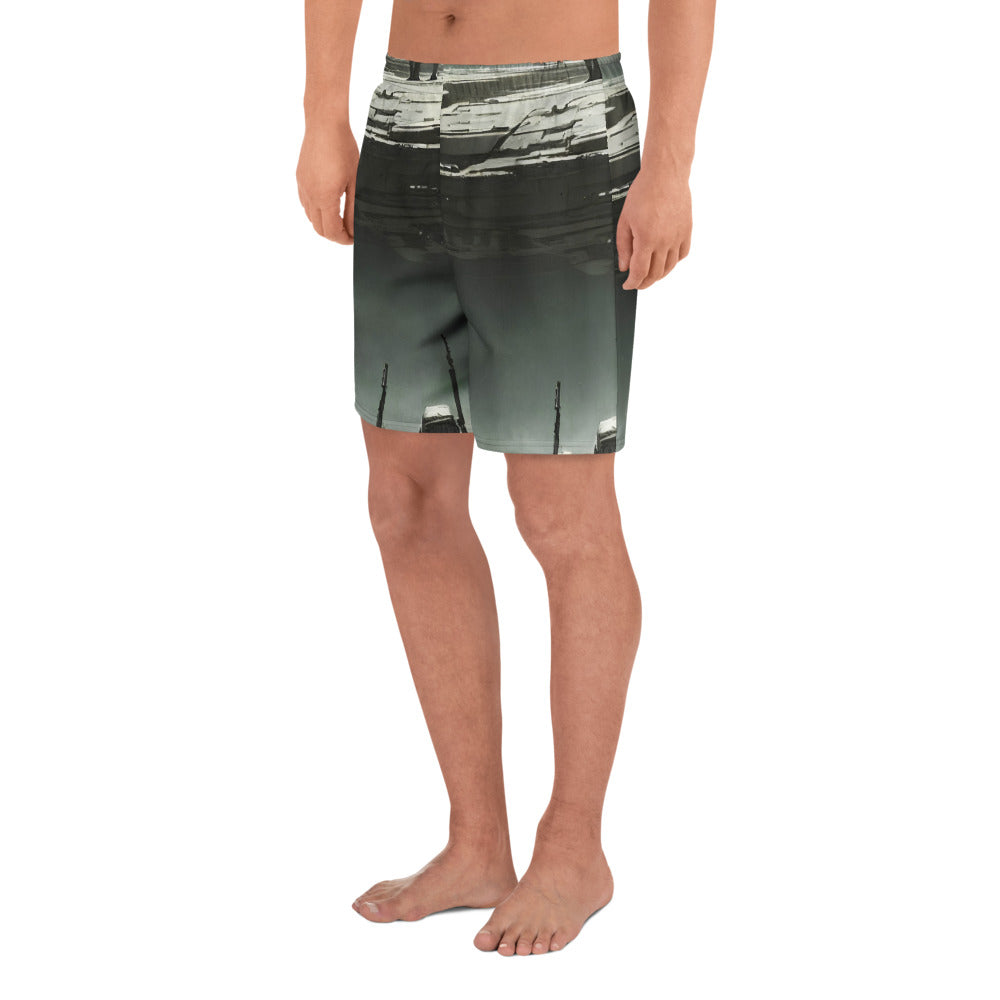 Men's Athletic Shorts - Urban Shadows