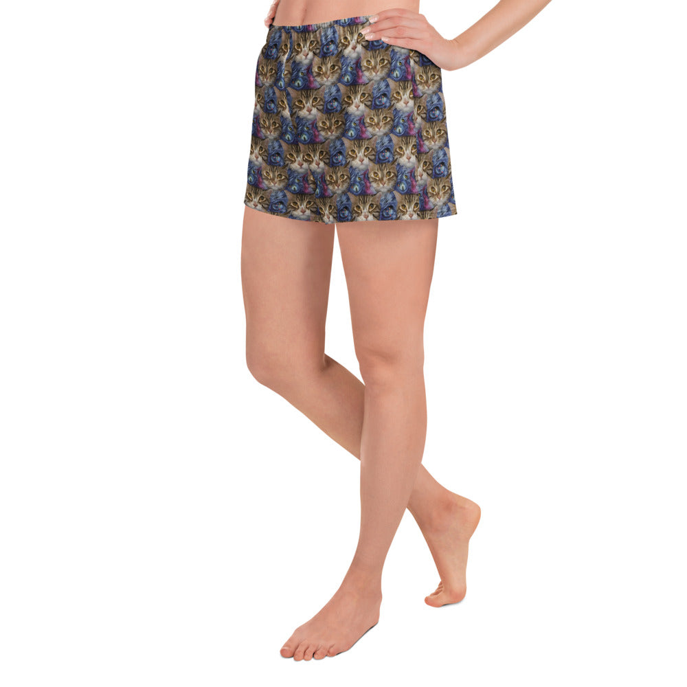 Athletic Shorts - Feline Fantasy