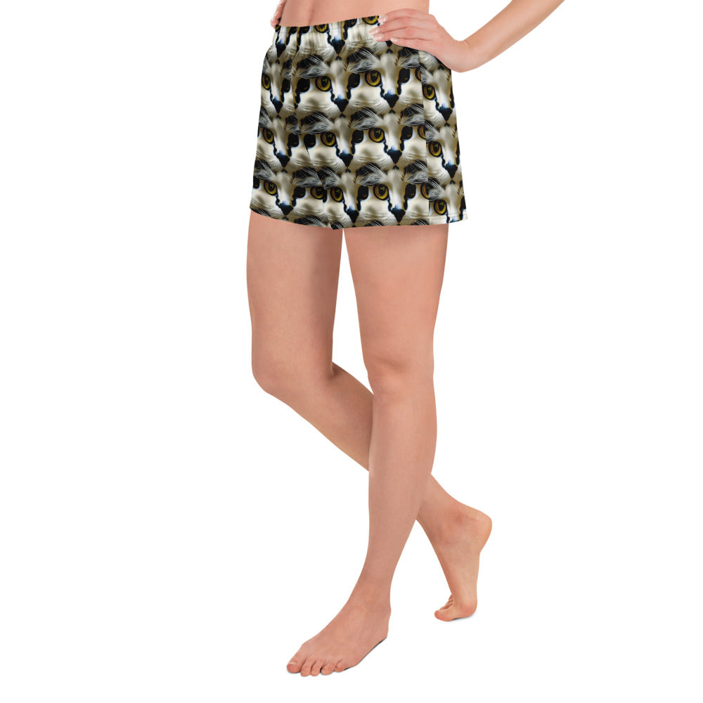 Athletic Shorts - Feline Fancy