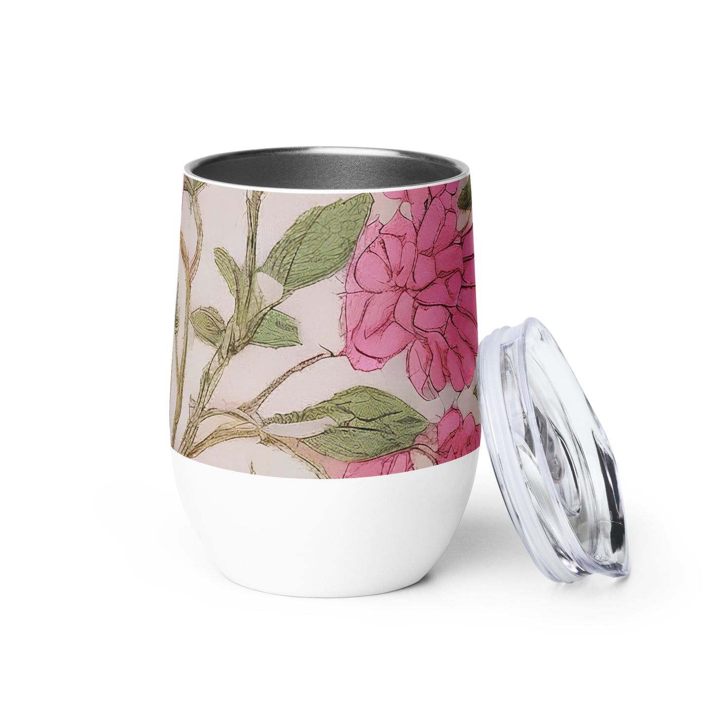 Wine Tumbler - Blossom Symphony
