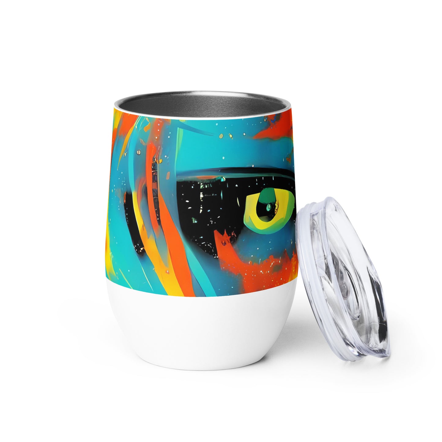 Wine Tumbler - Solar Swoosh