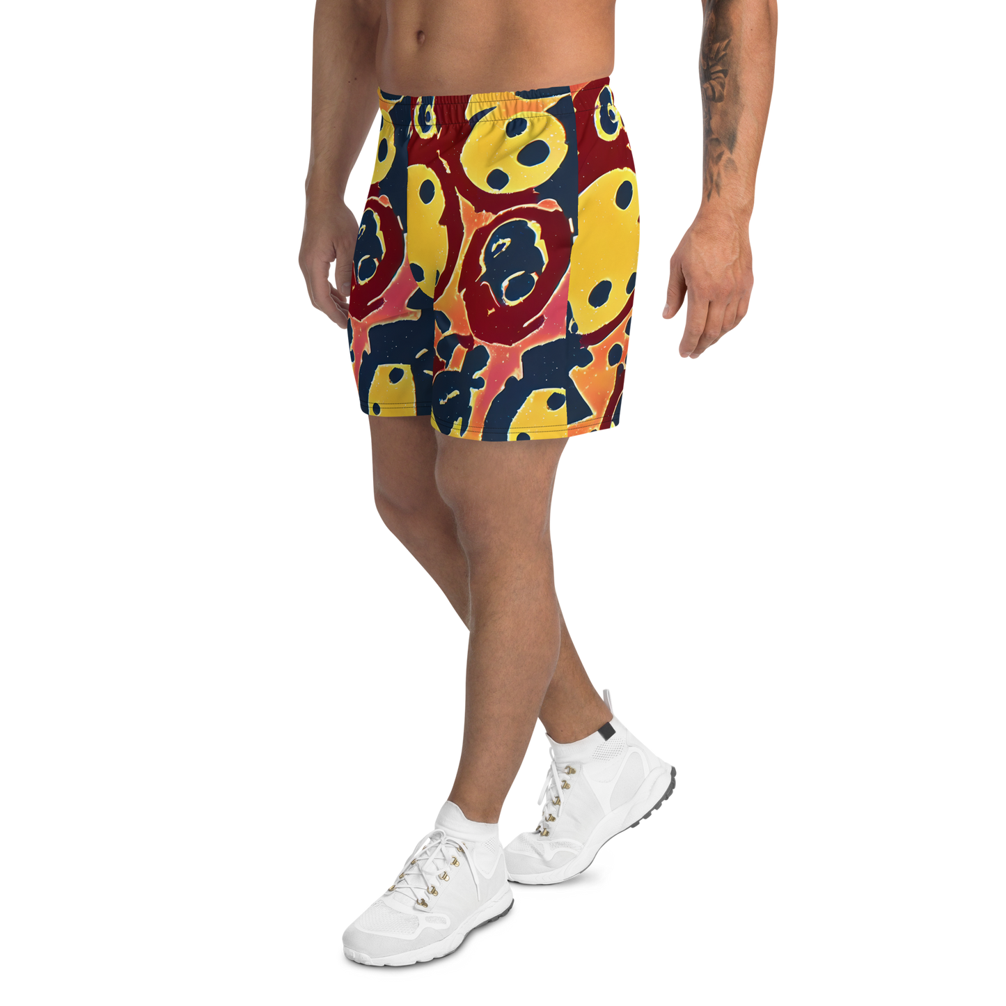 Men's Athletic Shorts - Sunset Silhouette