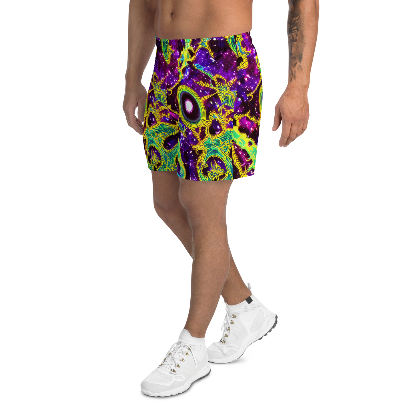 Men's Athletic Shorts - Galactic Web