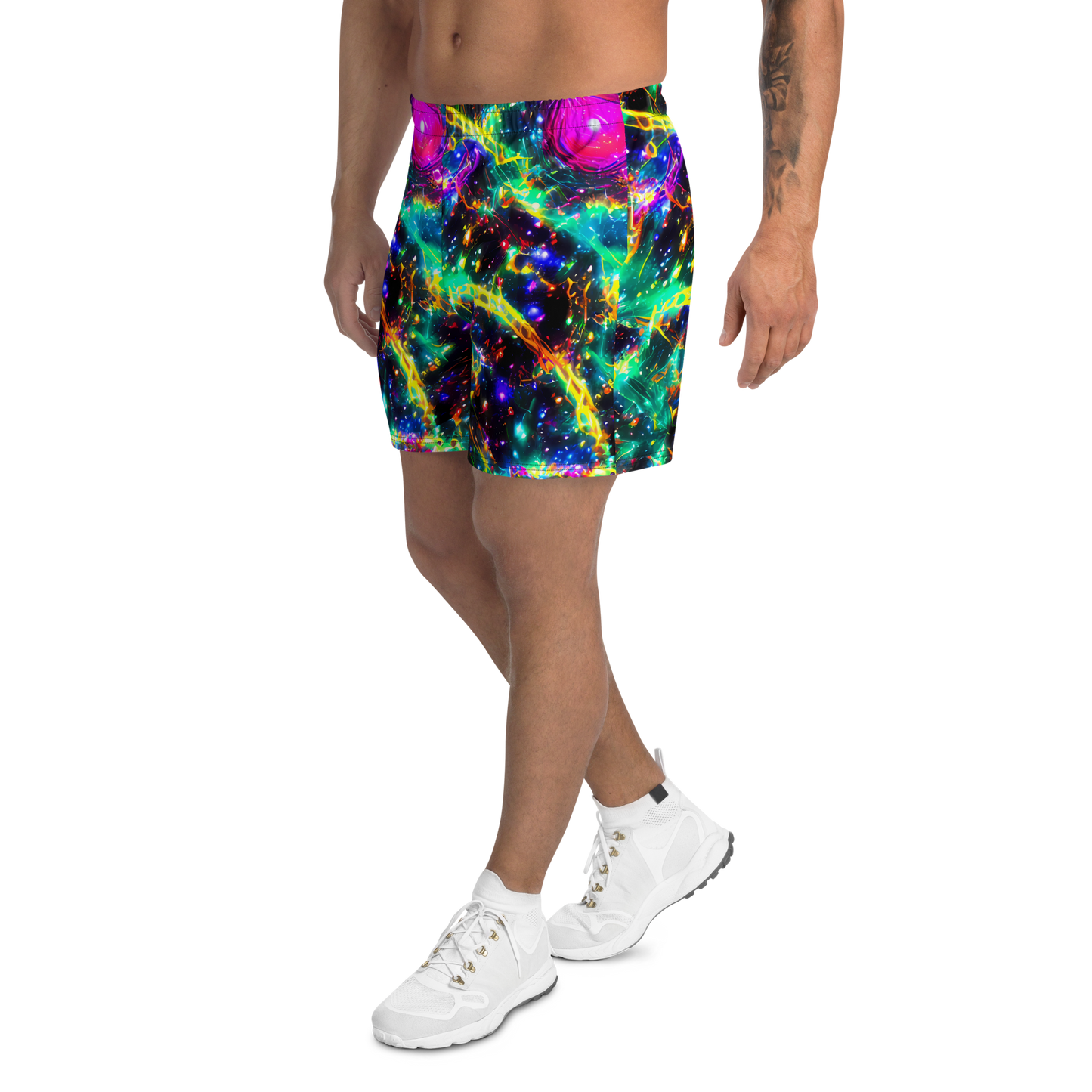 Men's Athletic Shorts - Blythe Nebula
