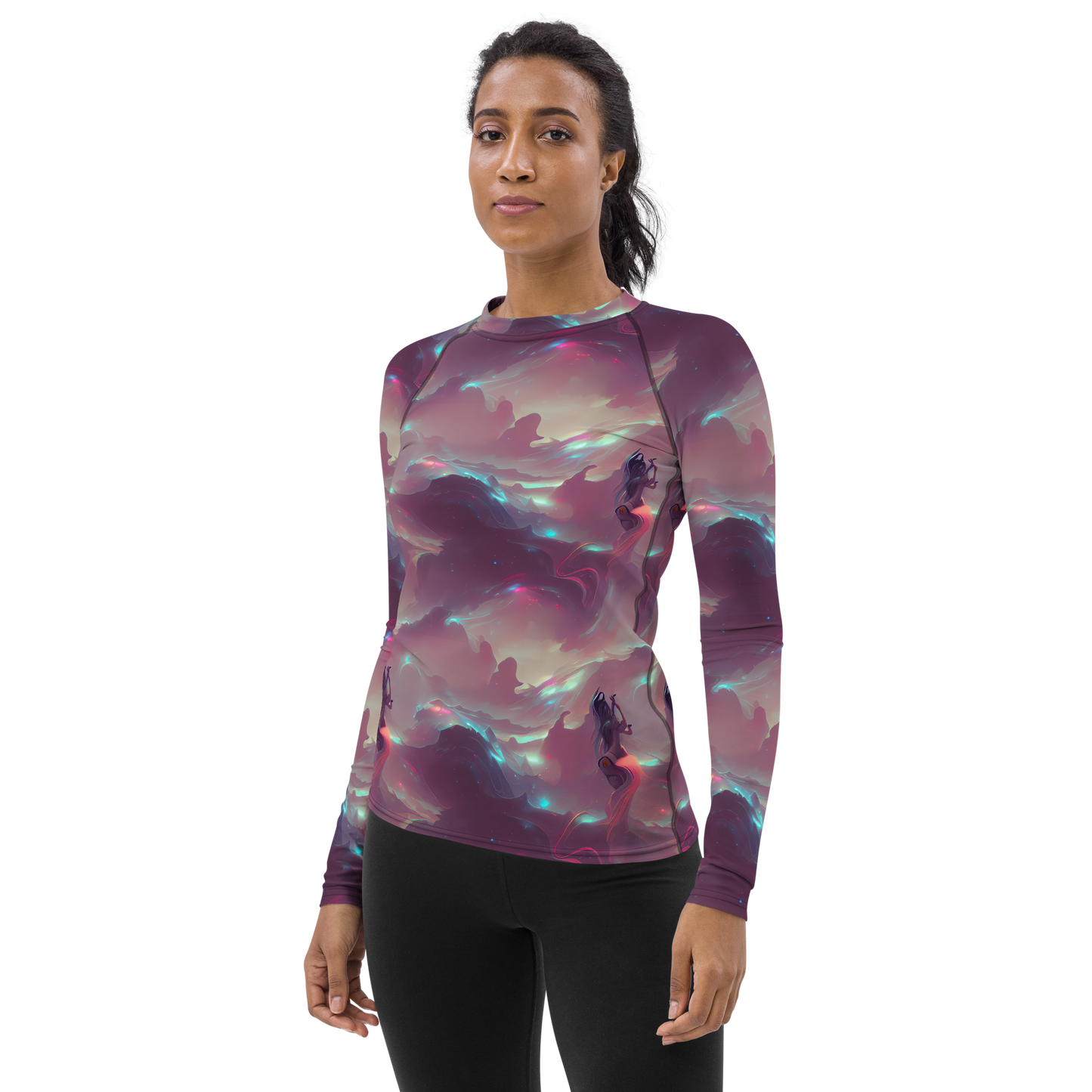 Women's Rash Guard - Astral Illusions