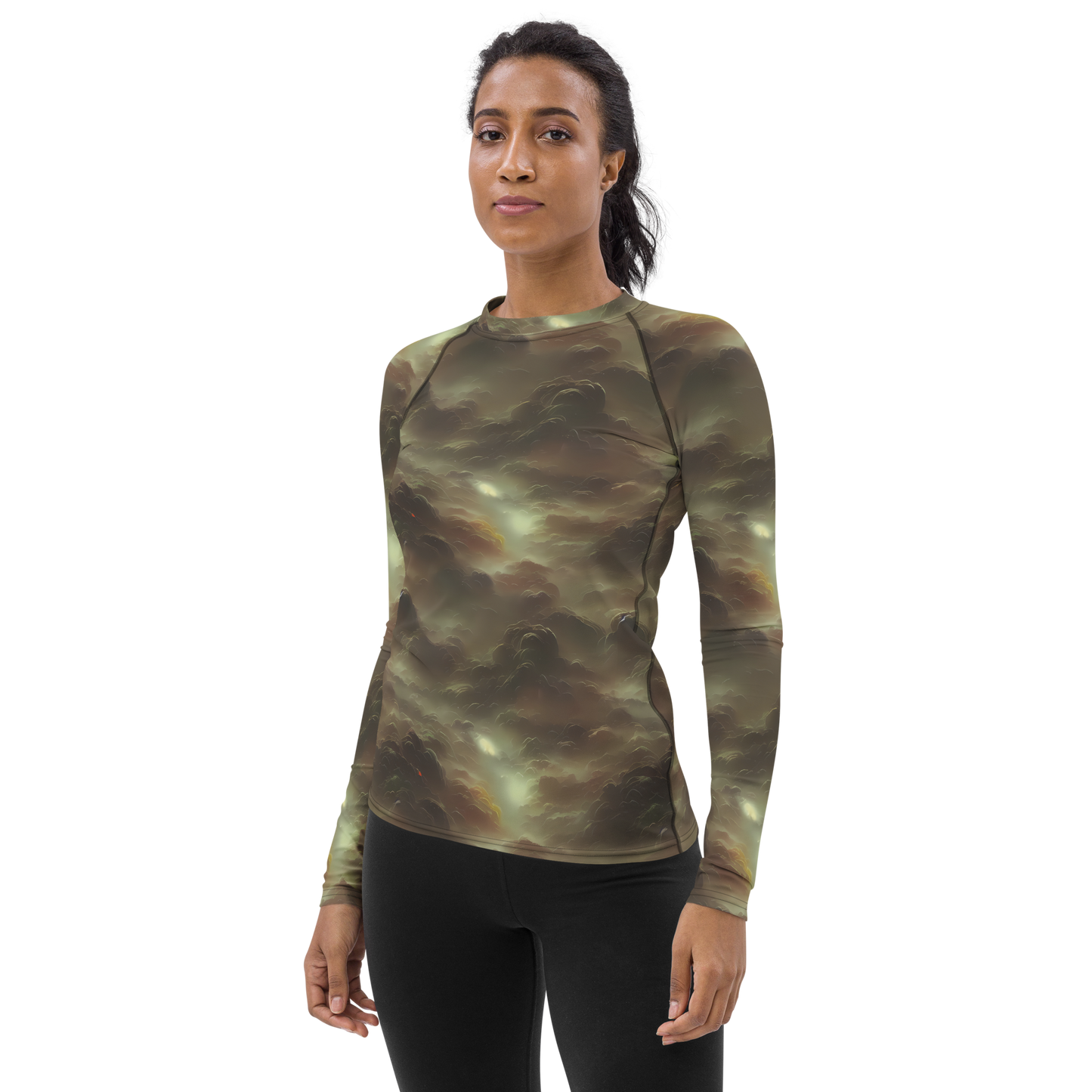 Women's Rash Guard - Celestial Dreamscape