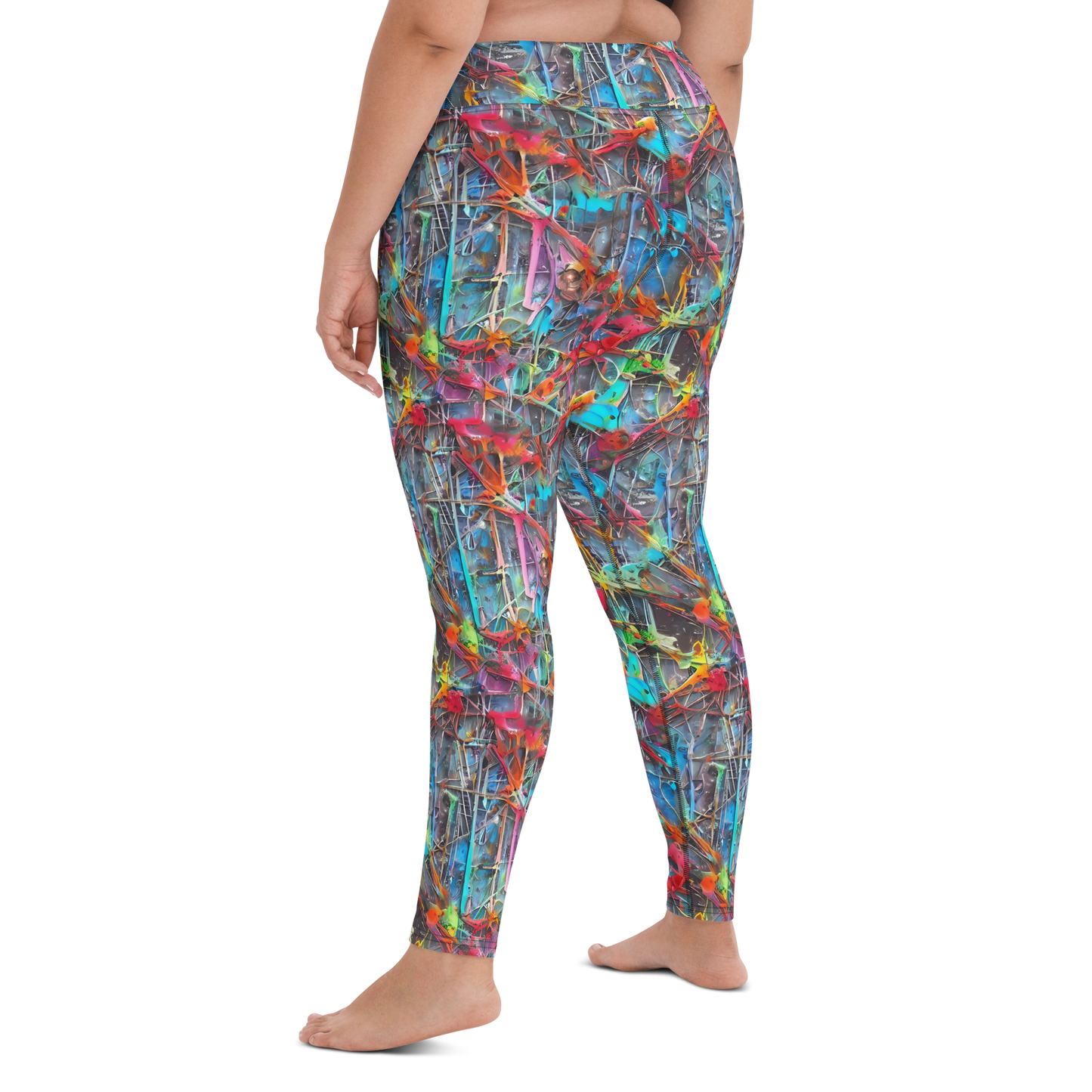 Yoga Leggings - Junkyard Jewel