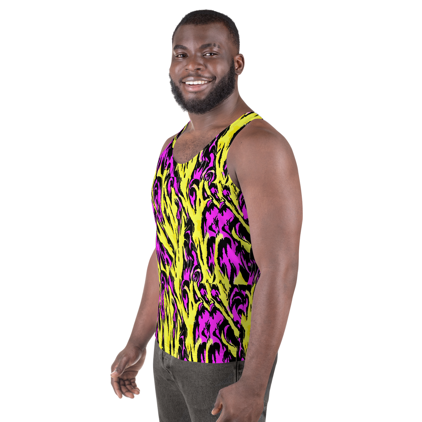 Men's Tank Top - Neon Savanna