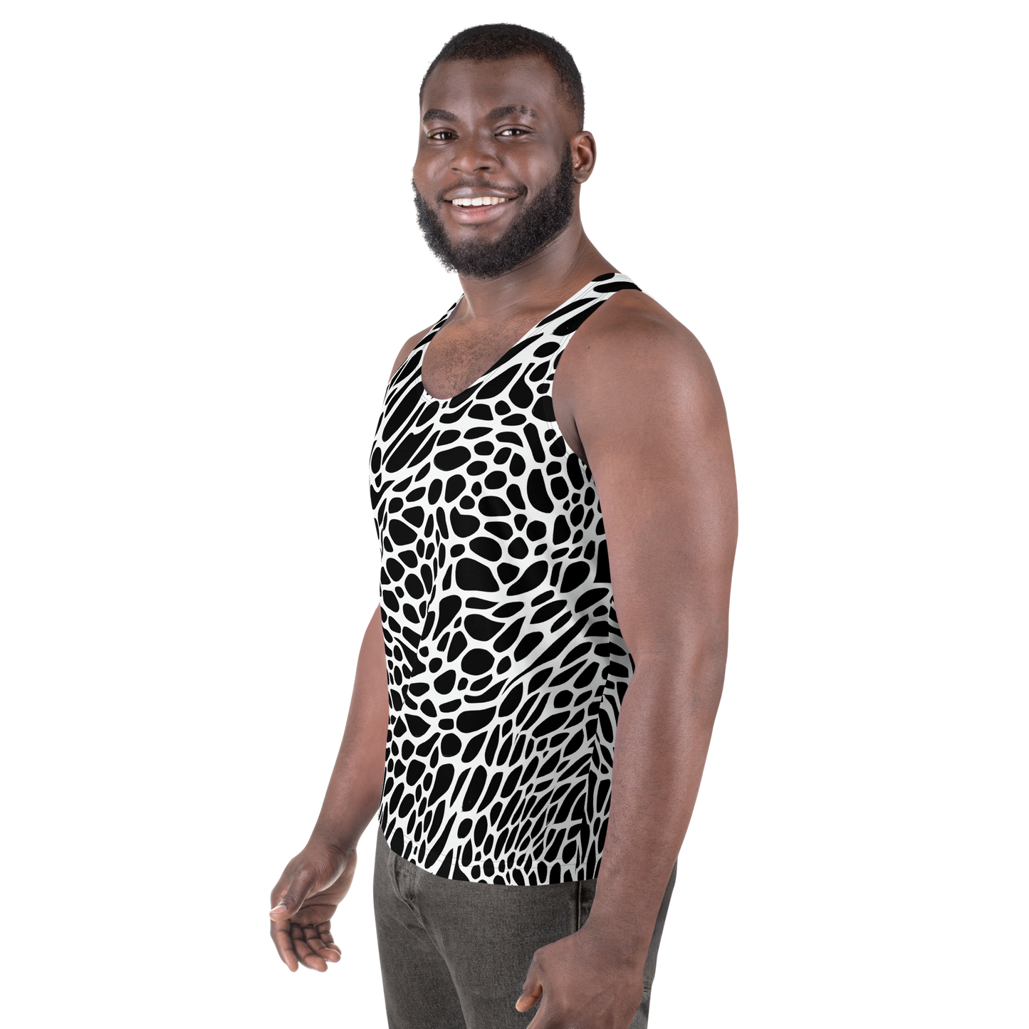 Men's Tank Top - Monochrome Mystique