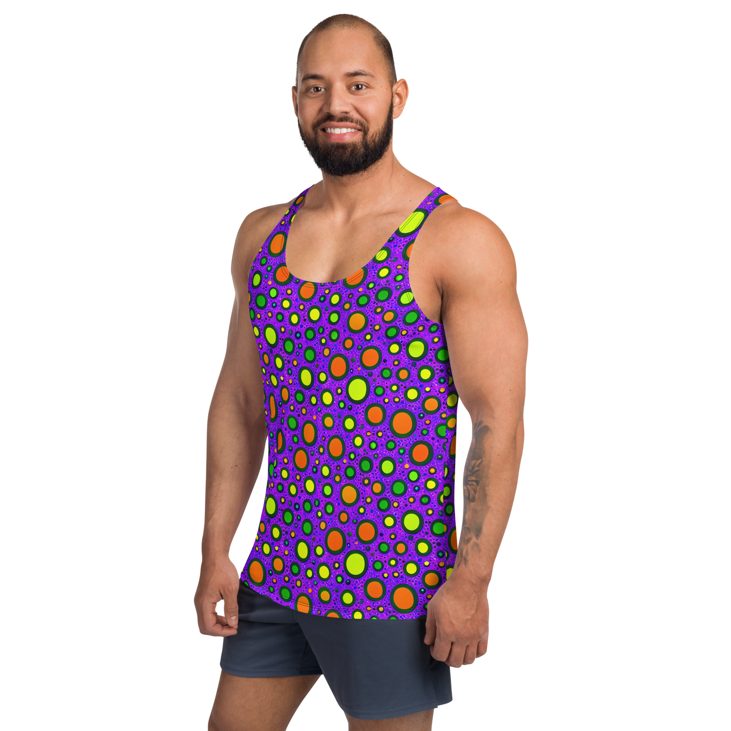 Men's Tank Top - Luminous Bubbles