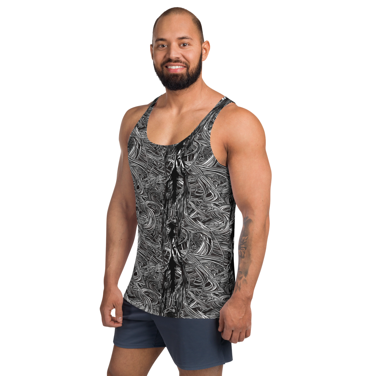 Men's Tank Top - Mesmeric Tangles