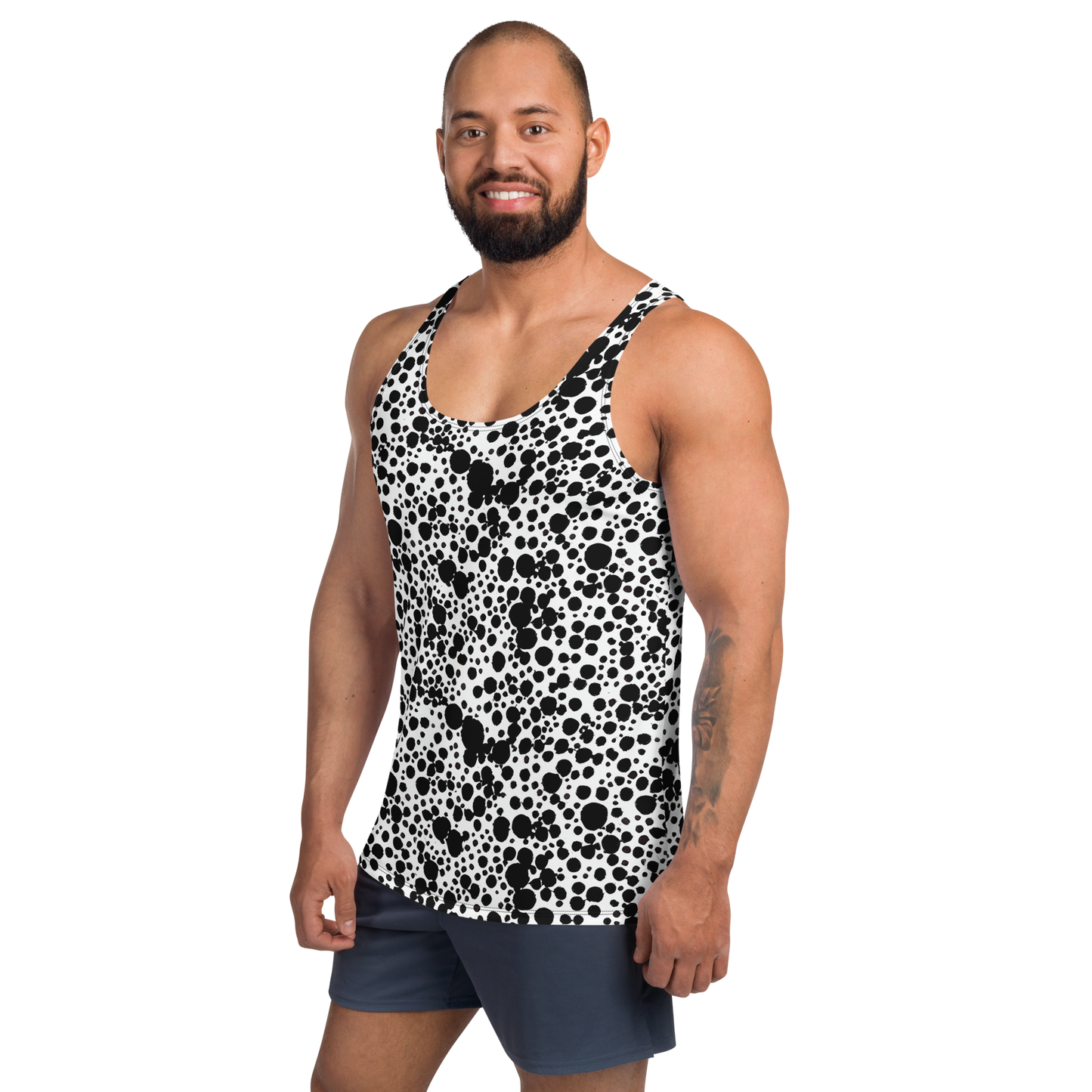 Men's Tank Top - Dappled Shadow Dance