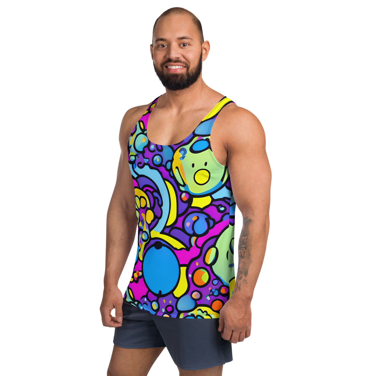 Men's Tank Top - Radiant Lagoon