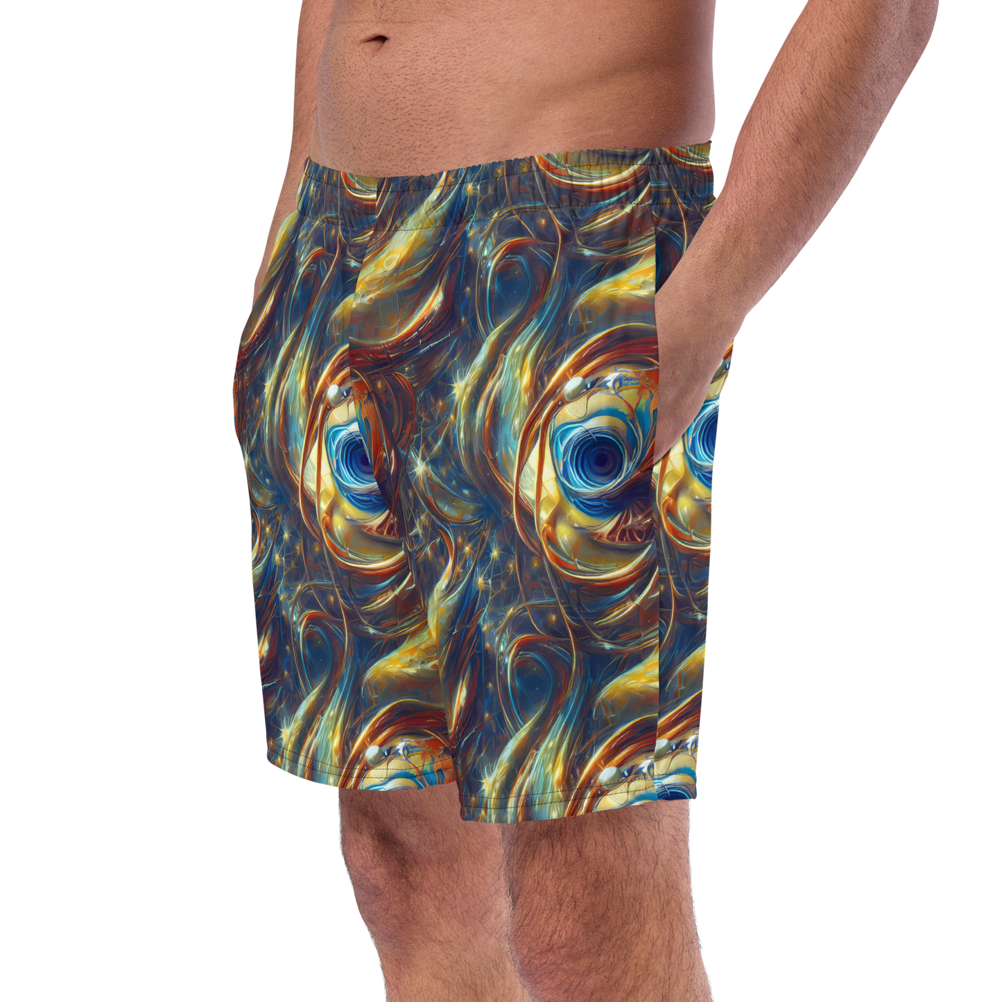 Swim Trunks - Celestial Vortex